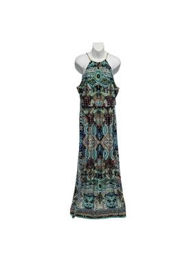 BISOU Bisou Chain Strap Long Maxi Dress Size 10 Fancy Dinner Cruise